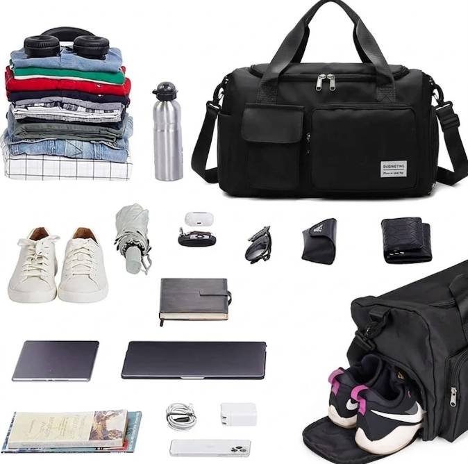 Items that fit inside the bag